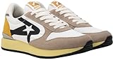 REPLAY Men's Fiber M Vintage Sneaker, 807 Off Wht Beige, 13.5 UK