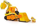 Rubble and Crew, Bark Yard Deluxe Bulldozer Construction Truck Toy with Lights, Sounds and Rubble Action Figure, Kids’ Toys for Boys and Girls Aged 3+