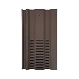 Roof Tile Vent for Marley Ludlow Plus/Redland 49 / Sandtoft Standard Pattern (Brown - Sanded)