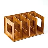 keivmlvt Wooden CD & DVD Racks Book Rack CD & DVD Stand perfect Shelf Storage & Organization for CD DVD BluRay Video Game Books and magazines