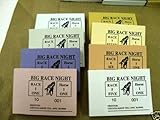RACE NIGHT BETTING TICKETS 50 TICKETS 8 HORSES 8 RACES