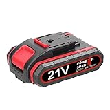 lvifloae Drill Battery 21V Battery Rechargeable Lithium and Battery Adapter Set Electric Power Tool Replacement