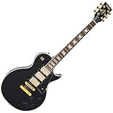 VINTAGE V1003 ReIssued 3 Pickup Electric Guitar ~ Boulevard Black