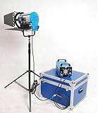 GOWE 1200W Electronic Ballast HMI Fresnel Light with Case Fresnel Light kit