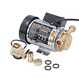 KATSU Water Booster Pump 260W, Automatic On-Off Pressure Control Switch, Hot and Cold Water Pump for Garden Home Shower Washing Machine 151414