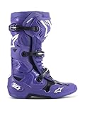 Alpinestars Tech 10 Motocross Boots Purple Size 8