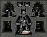 Feldherr FSMEHL110BO foam tray compatible with Adeptus Titanicus: Warlord + Reaver + Warhounds + Questoris Knights