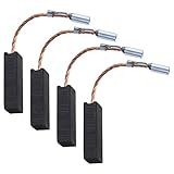 ECSiNG 2 Pairs Carbon Brushes Compatible with Bosch GBH 2-24 DFR/RLE/DSR/DSE Rotary Hammer Drills 5x8x19.5mm