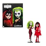 Monster High Skullector Beetlejuice Beetlejuice Doll 2-Pack, Collectible Betelgeuse and Lydia Deetz Set with Accessories and Displayable Packaging, HYV96