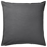 IKEA GURLI Cushion Cover, 50x50 cm, Dark Grey