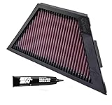 K&N Engine Air Filter: High Performance, Premium, Powersport Air Filter: Fits 2006-2016 KAWASAKI (1400GTR, ZG1400 Concours ABS, ZX1400 Ninja ZX-14, ZZR1400, ZG1400 Concours) KA-1406