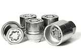 UKB4C Locking Wheel Nut Set fits Ford Fiesta Mk3,Mk4,Mk5,Mk6, 1989>2007 Thatcham Approved
