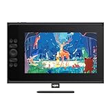 Graphics Tablet with Screen UGEE UE12 Plus 11.9 Inch, Pen Display with Full-Laminated Screen 147% RGB Colour Gamut, Drawing Monitor with Scroll Wheel and 8 Shortcut Keys for Windows/Mac/Android