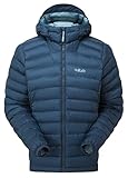 Rab Women’s Cirrus Alpine Jacket - Lightweight Synthetic Insulated Coat for Climbing & Mountaineering - Tempest Blue - Large