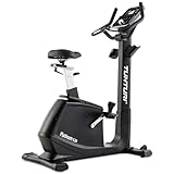Tunturi Platinum UB20 Exercise Bike - Magnetic Brake - Ergometer Fitness Bike - 48 Resistance Levels - Integrated Heart Rate Sensors - Comfortable Entry - Adjustable