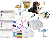 Complete Deluxe Whelping Puppy Kit, Aspirator, Lactol Puppy Milk & Bottle, Whelping Guides, Cord Clamps etc Full Kit