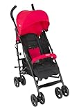 Graco TraveLite Compact Stroller/Pushchair - Suitable from birth to approx. 3 years (15kg). Lightweight at only 7kg, Cherry fashion