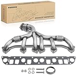 A-Premium [L6 4.0L] Engine Exhaust Manifold Kit W/Gaskets Compatible with Jeep Grand Cherokee 1993-1998, Wrangler 1991-1995 1997-1999, Cherokee 1991-1999, Comanche, TJ, Replaces 33007072, 4883385