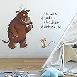 The Gruffalo & Mouse Wall Sticker – Gruffalo and Friends Wall Decals, Kids Bedroom Decor, Easy to Apply & Removable