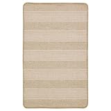 Ikea KLEJS rug, flatwoven, 50x80 cm, beige/white
