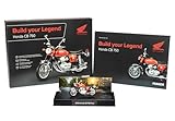 Honda CB 750 Build your Legend, Metall Modellbausatz im Maßstab 1:24, inkl. Soundmodul und 68-seitigem Begleitbuch