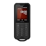 Nokia 800 Tough 2.4 Inch 4G UK SIM-Free Feature Phone with Google Assistant (Single-SIM) - Black
