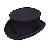 ANTHONY GRAHAM Dressage TOP HAT (58CM Medium 7 1/8) Black