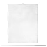 Darcie 10.5 x 13.5-Inch 7 Plastic Canvas Count, Pack of 12, Clear