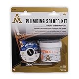 A.I.M. 17656 Aquasol Solder Plumbing Kit Wire, Tin Copper Antimony, Silver Grey
