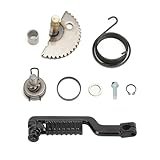 Letgoing Kickstarter Sprocket Set with Spring Repair Revision Kit Kickstarter Roller For GY6 50cc-90cc Scooters Moped For Peu-geot Speedfight 1/2 (8-piece)