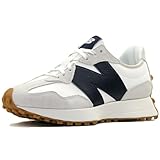 New Balance Women's 327 Sneaker, Moonbeam/Outerspace, 5.5 UK Beige
