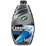 Turtle Wax Hybrid Solutions Ceramic Wash & Wax Car Shampoo 1.42 53340 - Car Cleaner with Ceramic Protector, Easy Rinse Formula That Removes Road Dirt & Leaves A Clean Glossy Finish