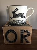 Moorland Pottery Hare Mug Gift Boxed