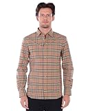 BURBERRY Shirt Uomo 8020966 Simpson Beige Size XL