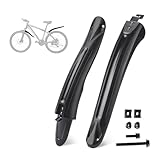 Bike Mudguards for Giant TCR Advanced, Universal Set for 24-29" Wheels, Full Coverage Fenders for Road & MTB, Easy Install Splash Guard,A