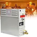 Home Steam Bath Spa Generator, Smart Time & Temp Control, 95-131℉ Heating, Auto Drain, Waterproof Control - Steam Generator Shower Sauna