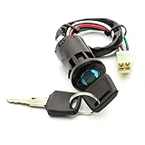 Ignition Switch & Keys 4 Wire 2 Stage Mini Moto Quad Bike Dirtbike Pocketbike