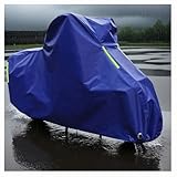 Motorcycle Cover for Triumph Trophy 900 1991-2001, Waterproof And Sun-Proof Motorbike Cover, Outdoor Windproof Rainproof Snowproof Scratch-Resistant And Flame-Retardant