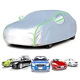 Car Cover for BMW E46 M3 CSL,Tear-Resistant Car Cover - Waterproof + Snow Proof + Dustproof + UV Protection, Scratch Resistant with Privacy Protection