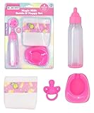 Electoys Childrens Magic Milk Bottle & Nappy Set for Imaginative Role Play Nursery Toys Includes Dummy Potty Disappearing Bottle for Pretend Care Perfect for Ages 3 and Up
