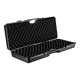 WilTec Gun Case, Spacious Design for Rifles, Long Guns, and Accessories, Compact Size 88 x 34 x 13.5 cm, High-Quality Foam Padding for Secure Storage, Robust Gun Storage Case