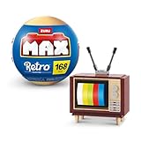 MAX Premium Retro Building Bricks (Television) Novelty Unboxing Toy Collectible Mini's by ZURU