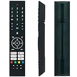 Replacement RC45137T TV Remote Control Applicable For Bush 43FT24CA 40FT24CA 32FT24CA 32HT24CA 24HT24CA Smart TiVo Freeview LED TV, With Tik Tok Button