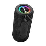 Sumvision Monic Harmony Portable Bluetooth Speaker True Wireless Stereo Speakers 3D Sound Enhance Double Bass RGB 24Hr 2400mAh Bluetooth 5.3 USB C Fast Charge Drop Protection UK Design UK Tech Support