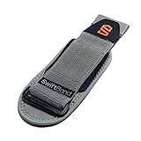 SwiftBand Smartwatch Protector - Universal Smartwatch Protective Strap and Screen Protector, Sports Watch Cover, Compatible with Apple Watch, Fitbit, Garmin, Fossil, Samsung and more (M/L, Grey)