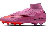 Nike Men Mercurial Superfly 10 Elite Ag-pro High-top-fußballschuh Soccer Shoe, Magic Flamingo Total Crimson Black, 9 UK