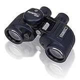 STEINER marine binoculars Navigator 7x50c - HD stabilized compass, German quality optics, open bridge, 5m waterproof, made for water sports enthusiasts and hobby sailors