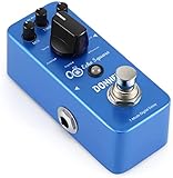 Donner Digital Delay Pedal, Echo Square Delay Guitar Pedal, 7 Effects Digital Analog Tape Mod Sweep Lofi Reverse for Electric Guitar and Bass True Bypass