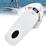 DRFGHK 6500 RPM Water Scoote, Professional Electric Jet Surfboard, High Speed Electric Surfboard, Endurance Time: 60(4m/S)-120min(2m/S),LCD + Empty Space for Camera Stand + Low Battery Prompt