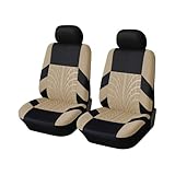 WBZHUSS Car Seat Covers, for Mini One/Cooper/Cooper S/Clubman Waterproof Breathable Seat Covers Car Seat Protector Front and Rear Back Seat Covers kit,B